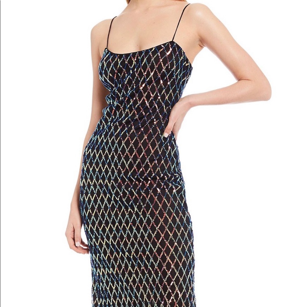 Belle Badgley Mischka Sequin Dress